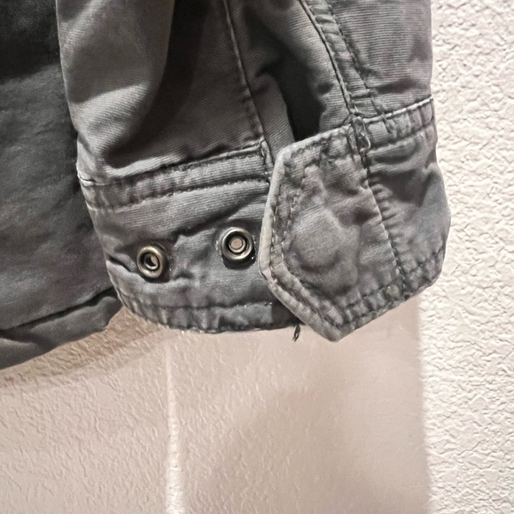 Men’s L.O.G.G. H&M Military Green Field Unisex Jacket w Hood - Picture 9 of 13